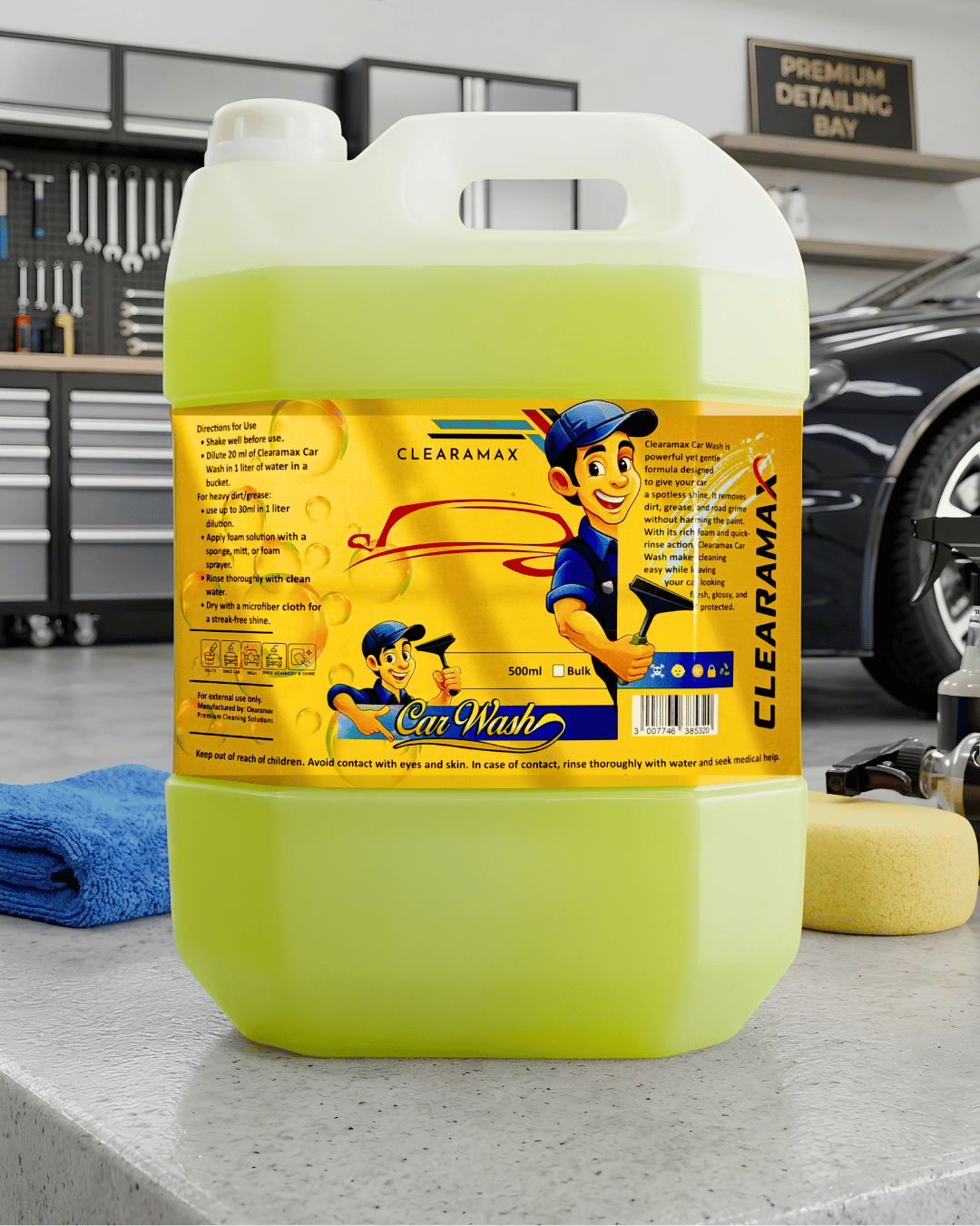 Clearamax Carwash Shampoo 5L - Image 3
