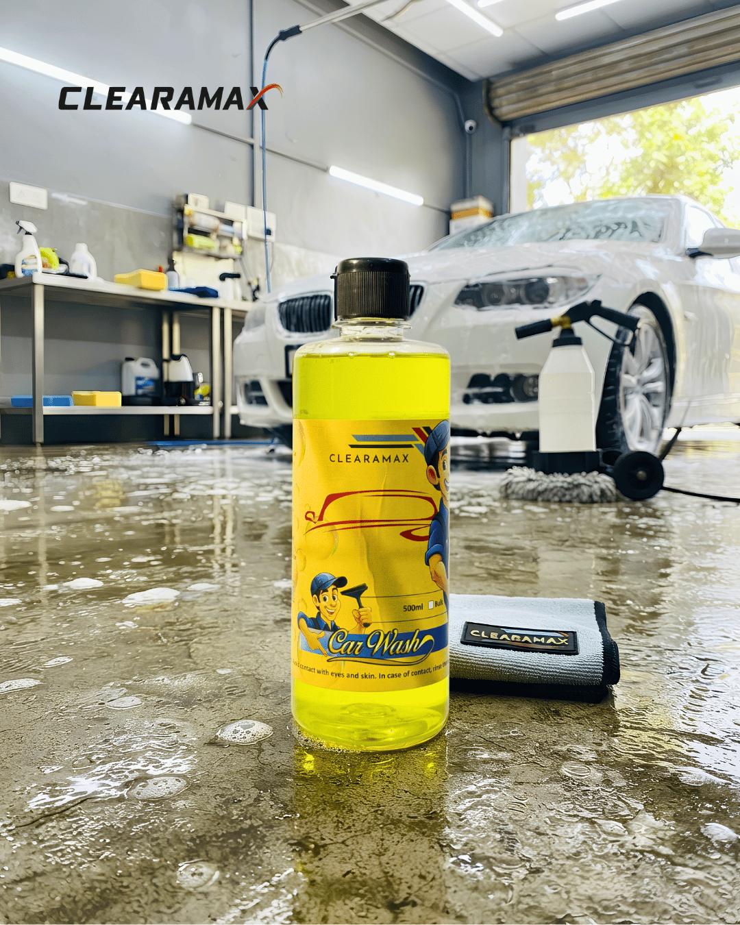 Clearamax Carwash Shampoo 500ml