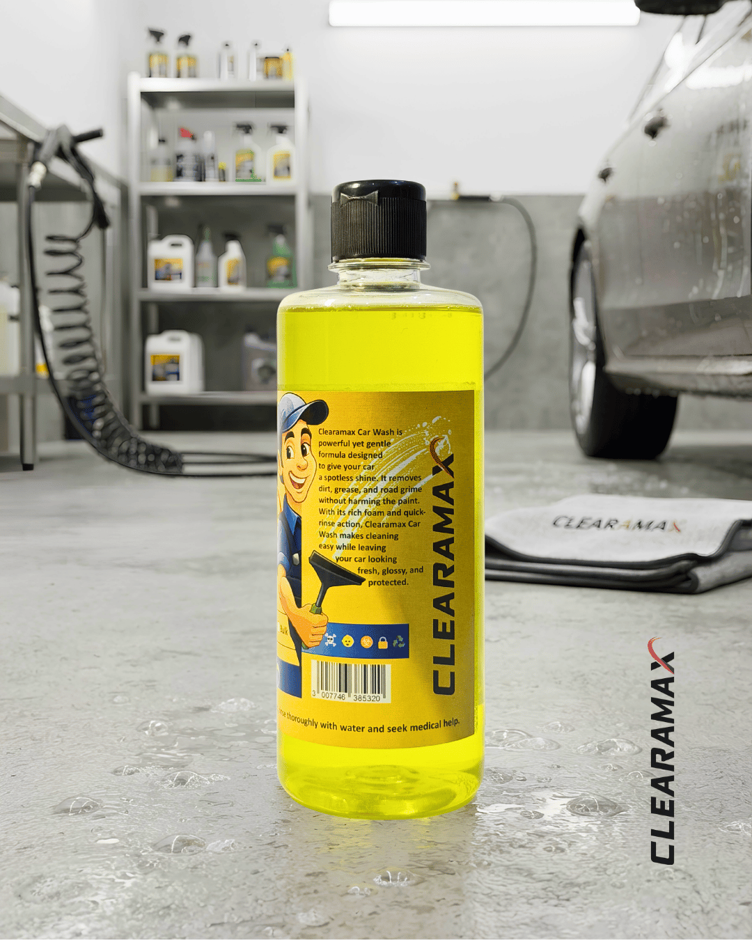 Clearamax Carwash Shampoo 500ml - Image 3